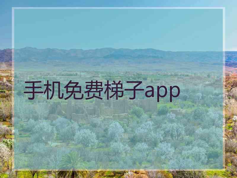 手机免费梯子app 手机免费梯子app