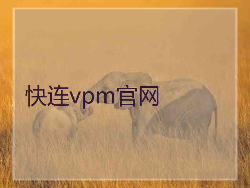 快连vpm官网