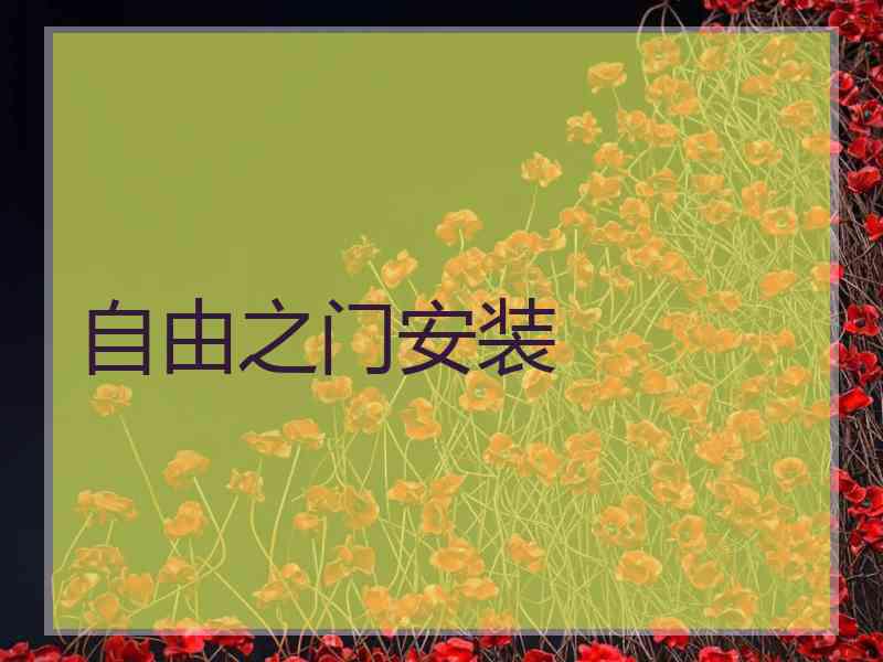 自由之门安装
