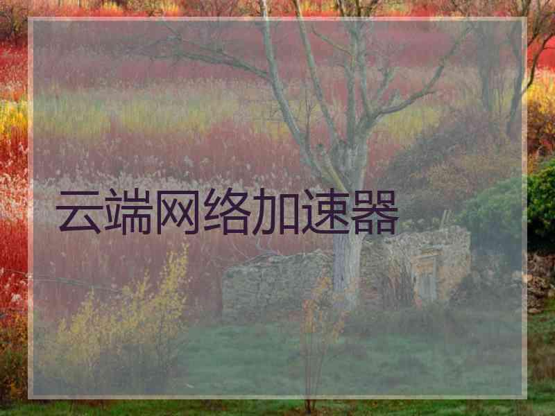 云端网络加速器