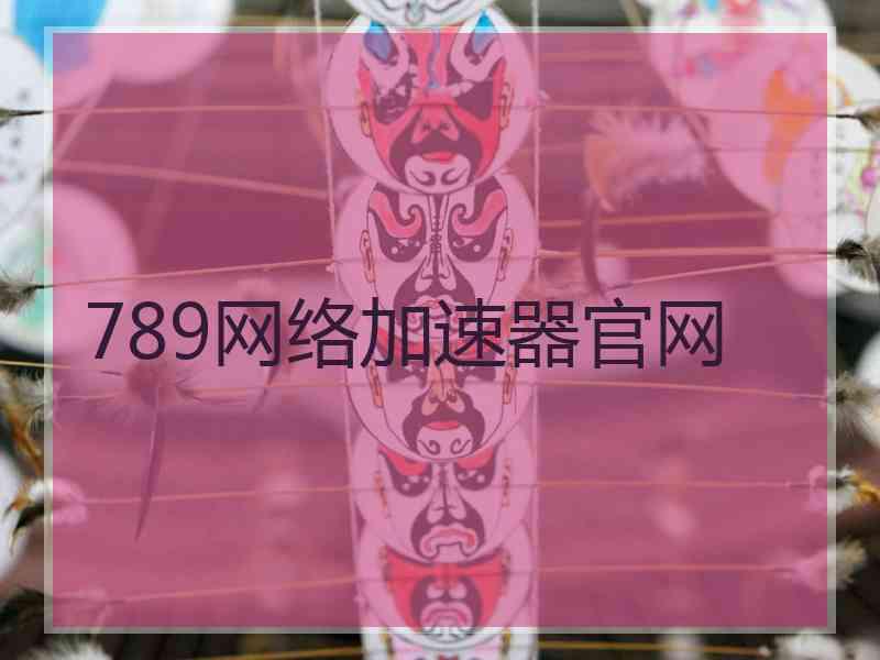 789网络加速器官网