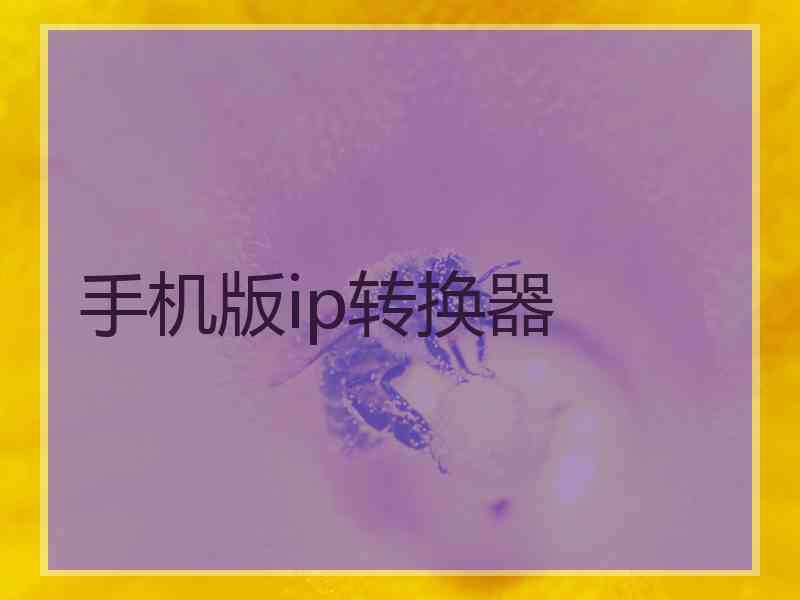 手机版ip转换器