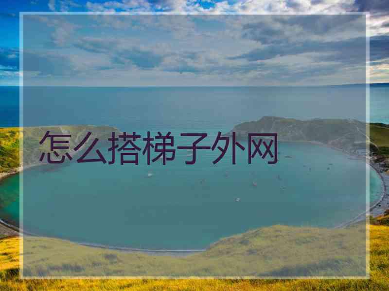 怎么搭梯子外网