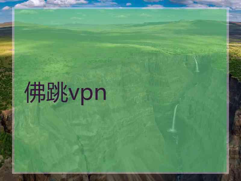 佛跳vpn