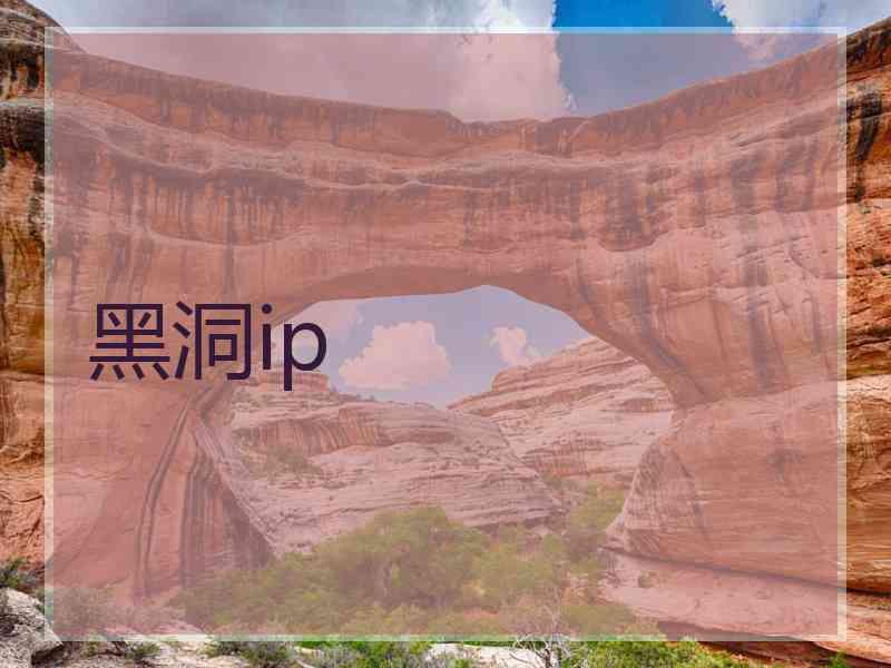 黑洞ip