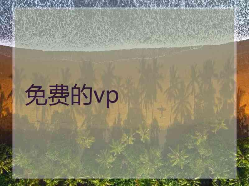 免费的vp