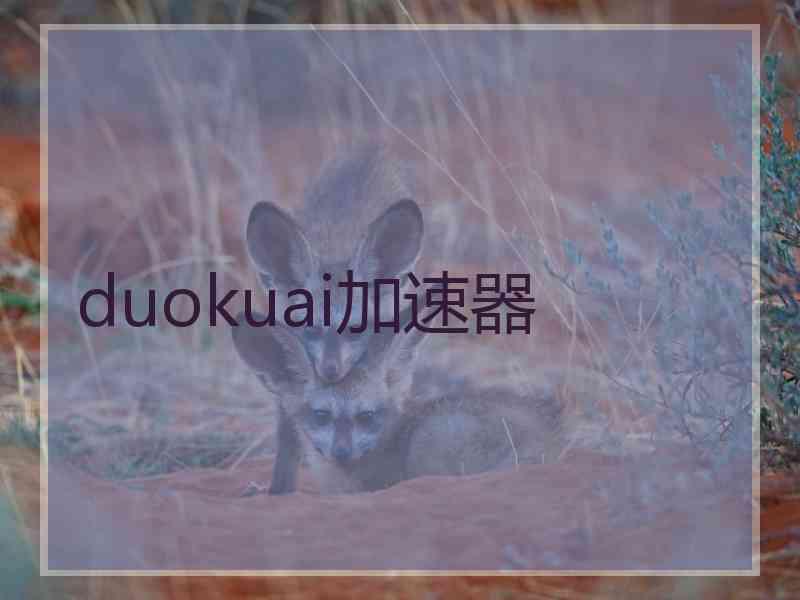 duokuai加速器