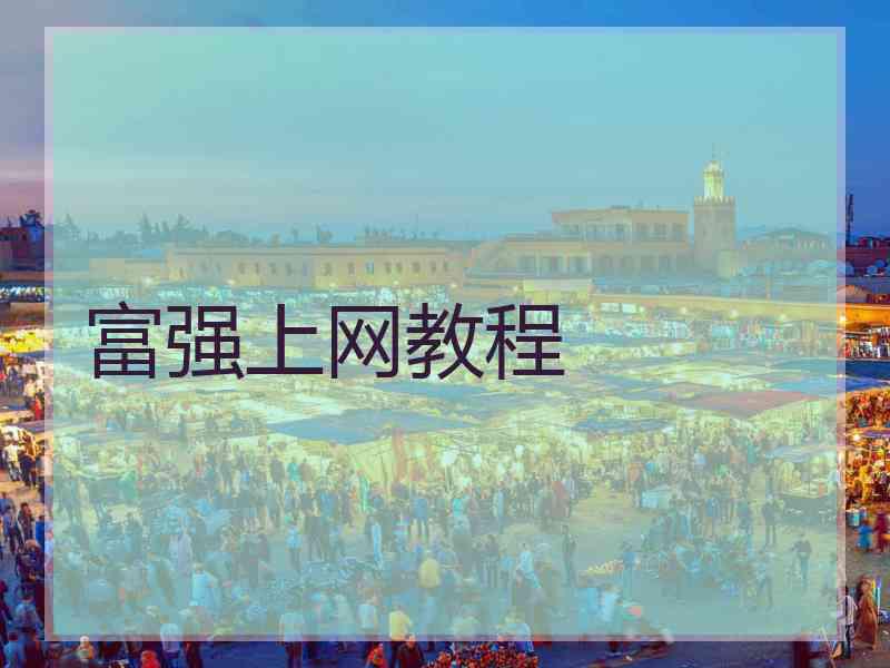 富强上网教程
