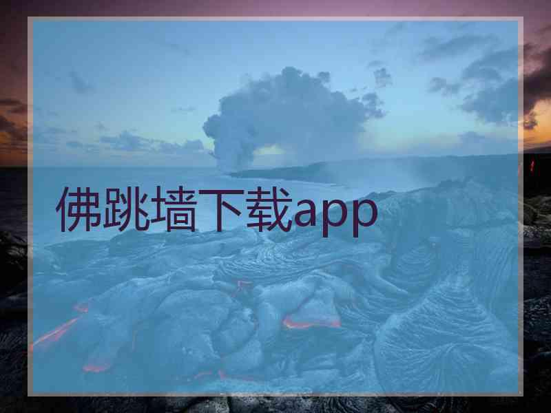 佛跳墙下载app