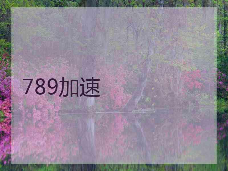 789加速