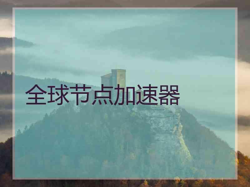 全球节点加速器