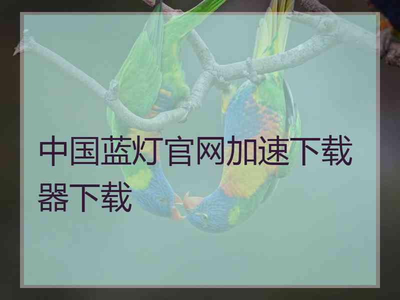 中国蓝灯官网加速下载器下载