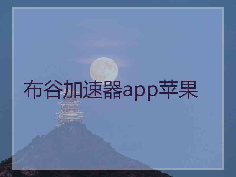 布谷加速器app苹果