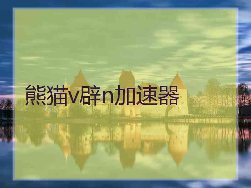 熊猫v辟n加速器