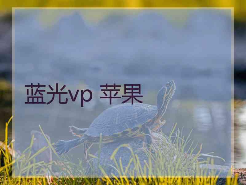 蓝光vp 苹果