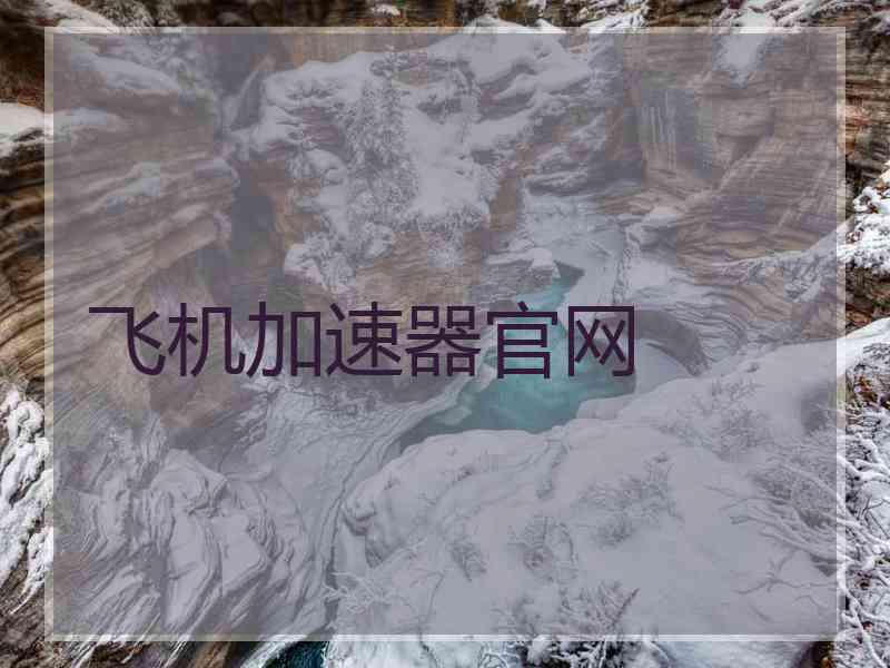 飞机加速器官网