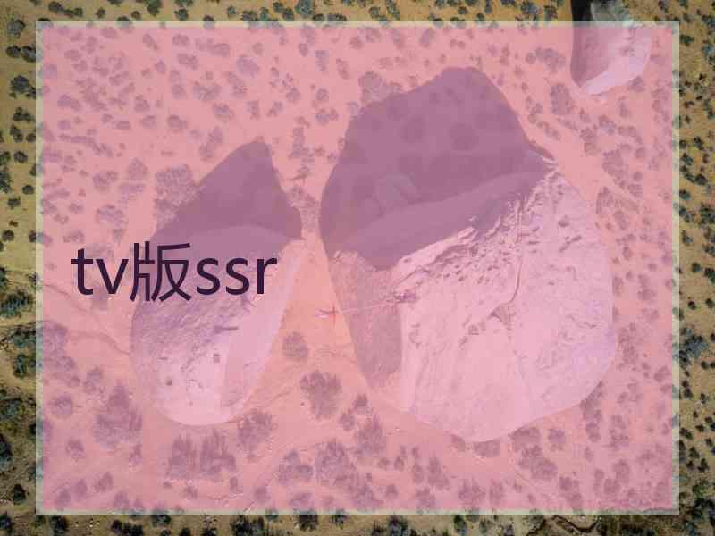 tv版ssr