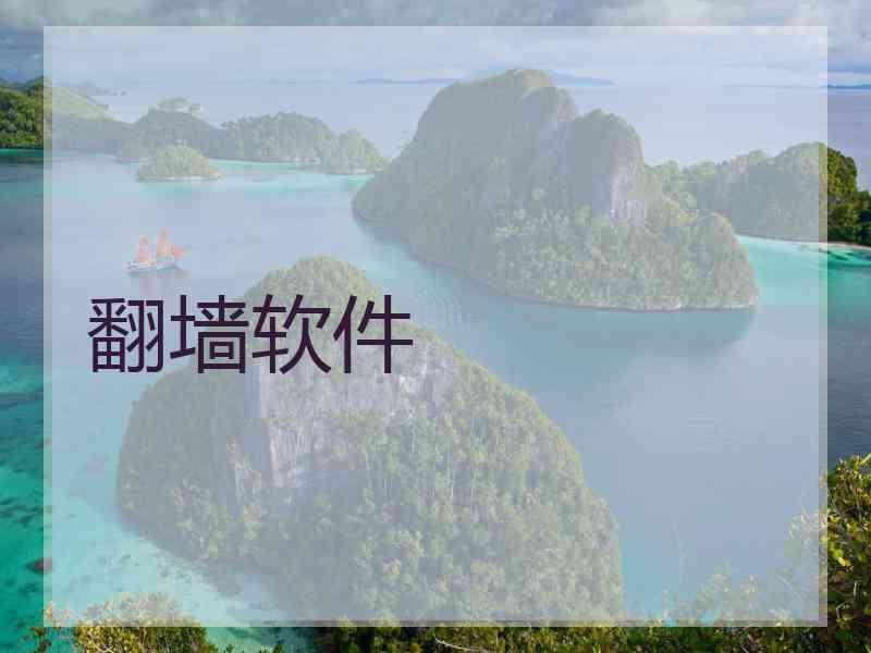 翻墙软件