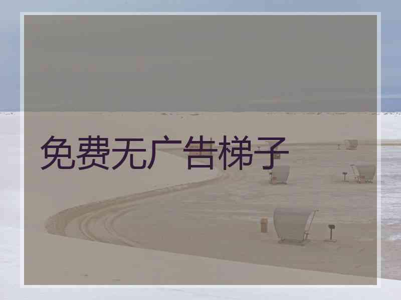 免费无广告梯子