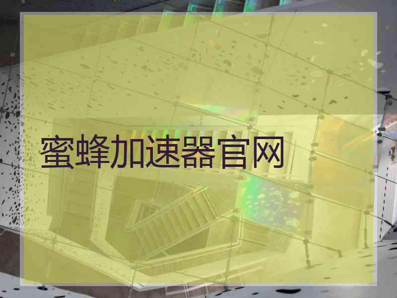 蜜蜂加速器官网