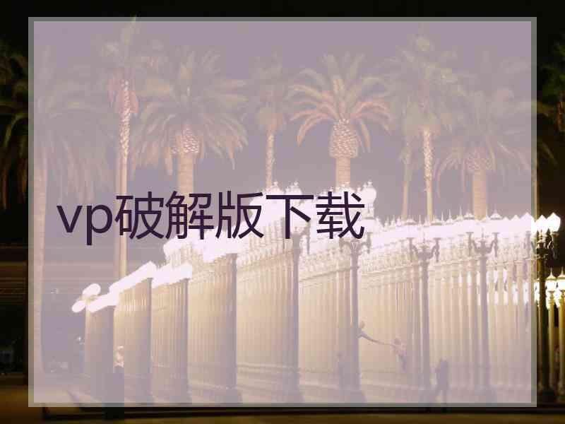 vp破解版下载