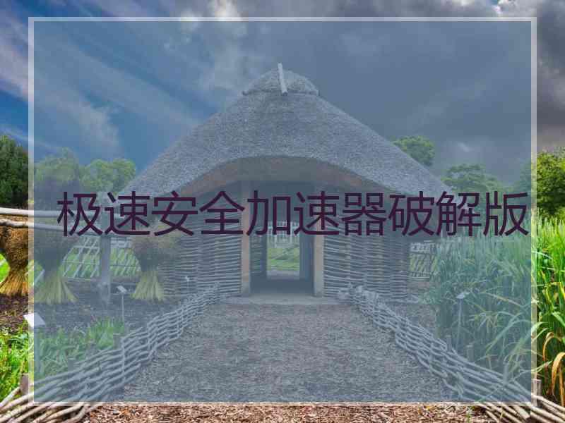 极速安全加速器破解版