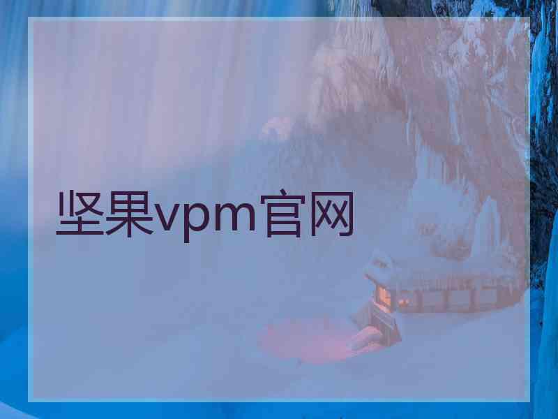 坚果vpm官网