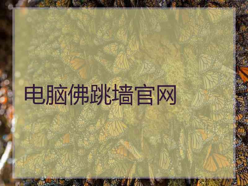 电脑佛跳墙官网