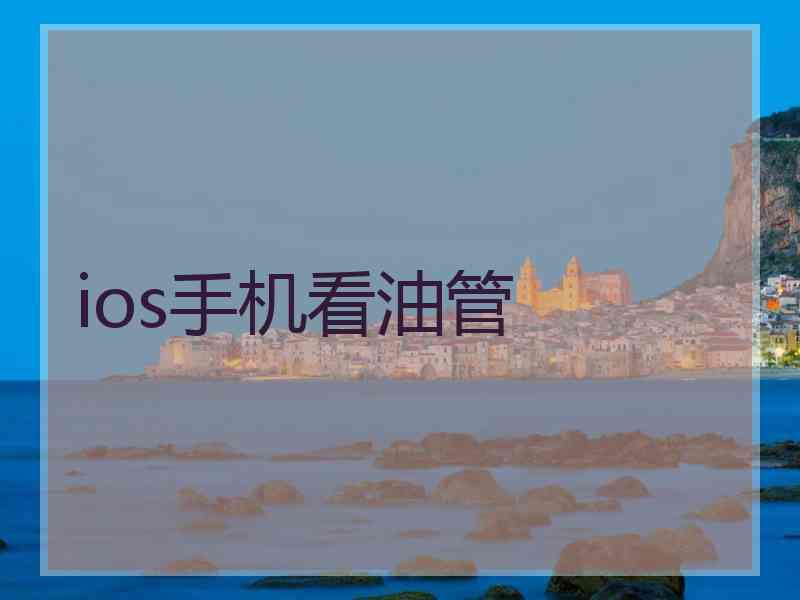 ios手机看油管