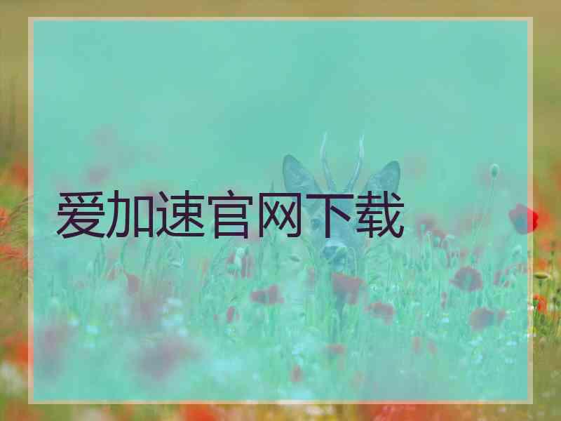 爱加速官网下载