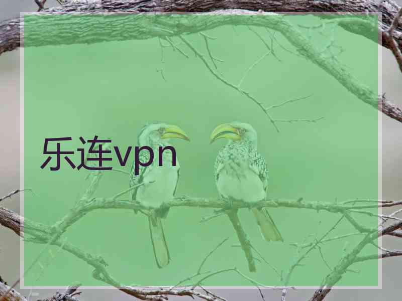 乐连vpn