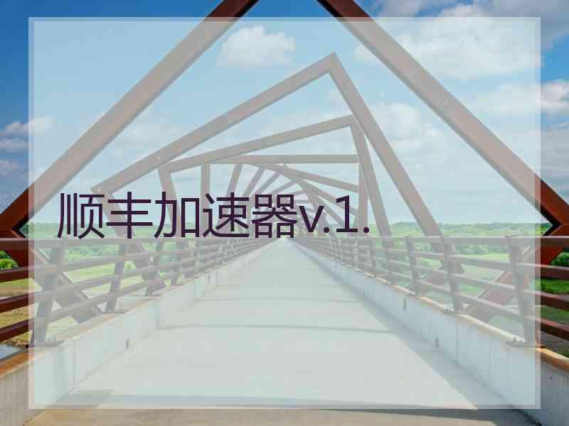 顺丰加速器v.1.