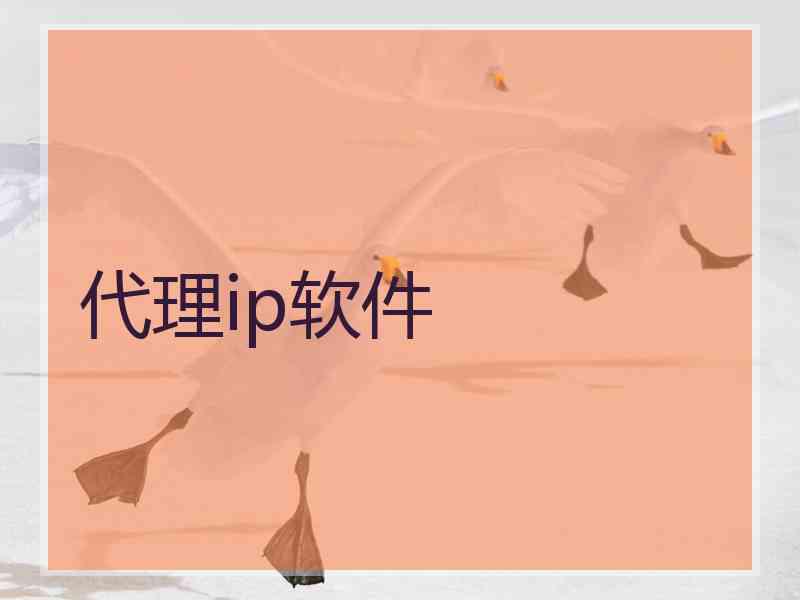 代理ip软件