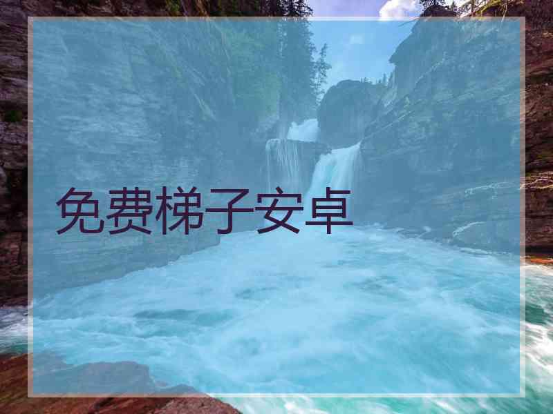 免费梯子安卓