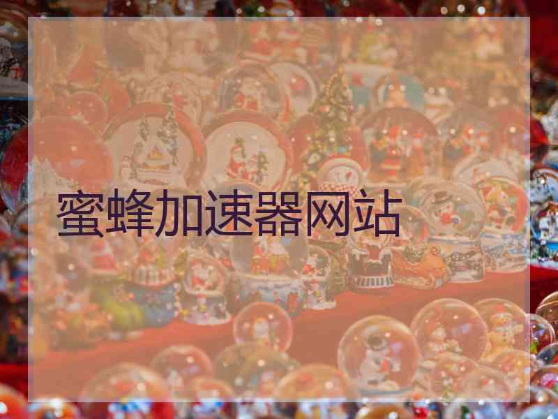 蜜蜂加速器网站