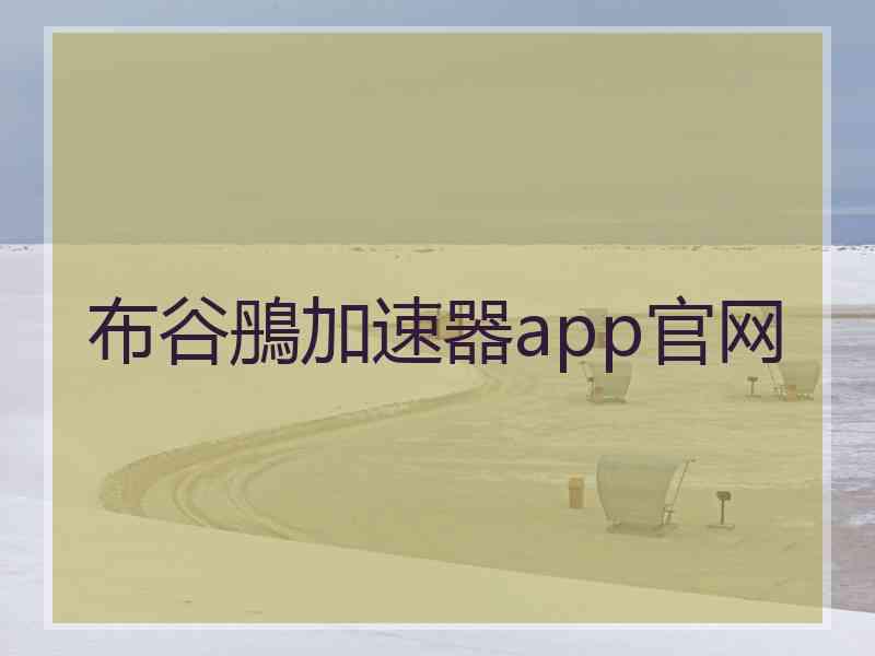 布谷鴅加速器app官网
