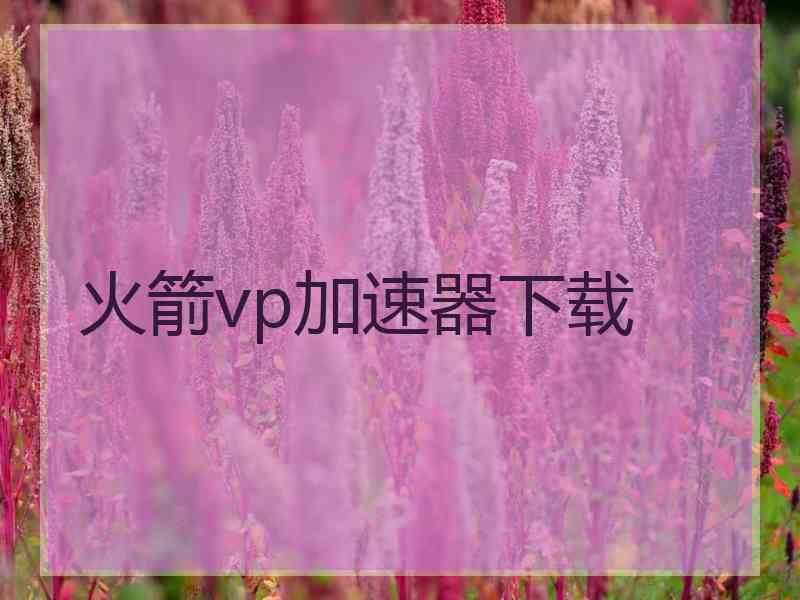 火箭vp加速器下载