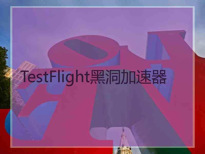 TestFlight黑洞加速器