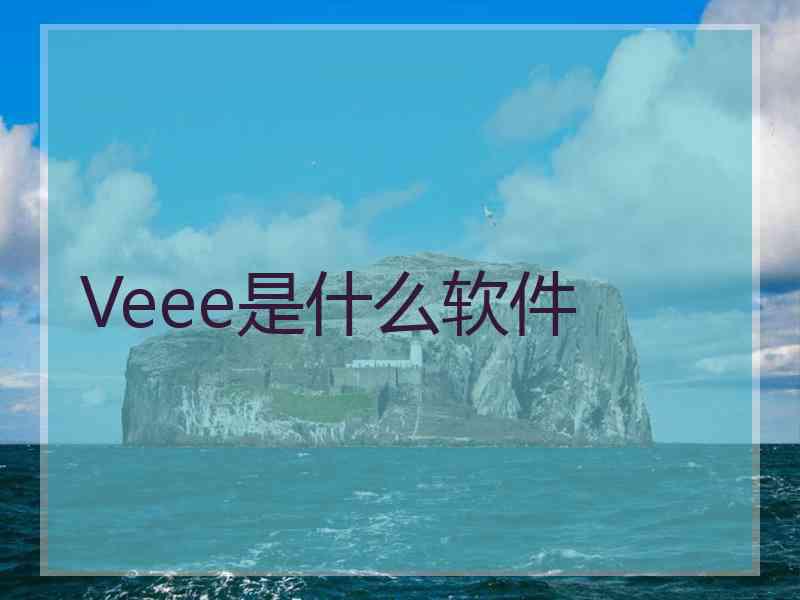 Veee是什么软件