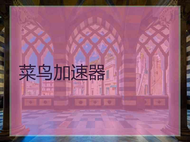 菜鸟加速器